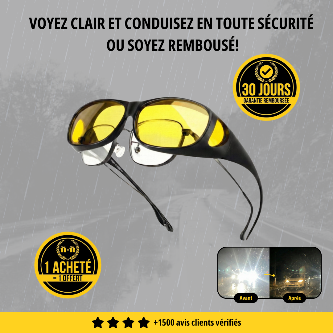 Lunettes de conduite nocturne
